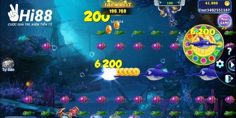 ban ca vua hai tac nang cap che do