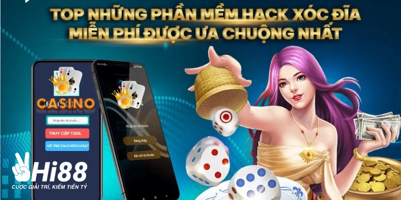 cac ung dung hack xoc dia dang tin cay hien nay